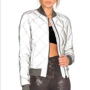 Alo Yoga Reflective Idol Bomber Jacket